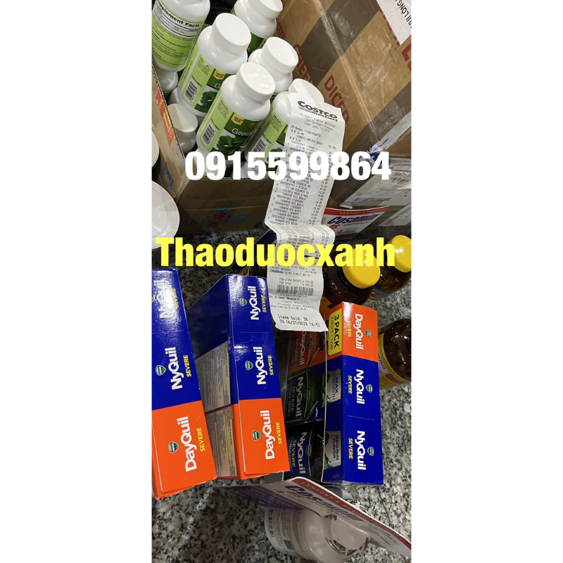 Siro Vicks DayQuil & NyQuil Cold & Flu Severe 1.06L - siro ho