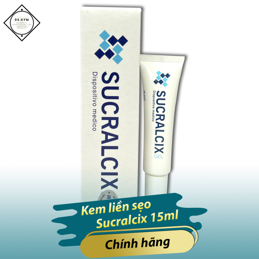 Gel Liền Sẹo Sucralcix 15ml, Pharma Biomateck ITALY