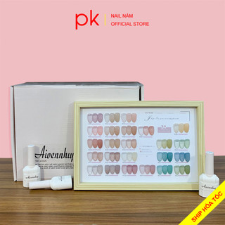Set sơn gel thạch 24 màu Avennhiy tặng kèm bảng màu