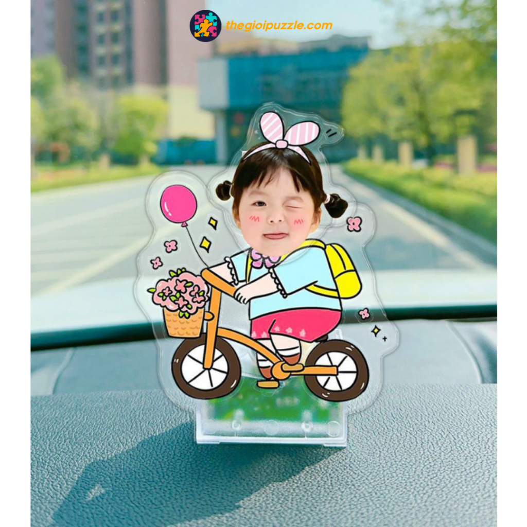 Mô hình standee lắc đầu in theo yêu cầu Thegioipuzzle