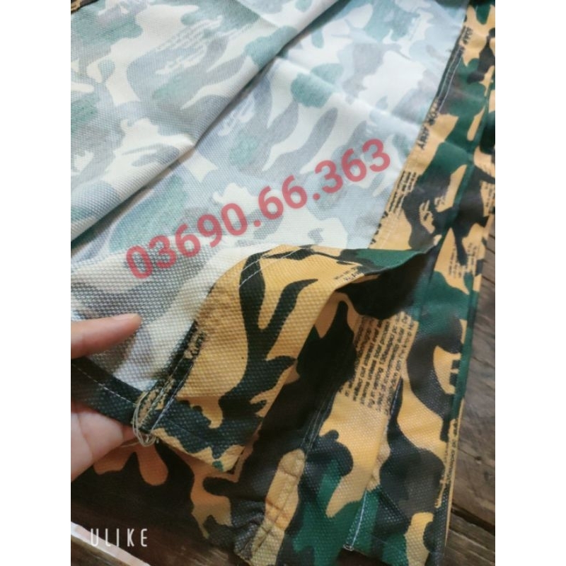 Võng vải màu rằn ri 1m6x2m2