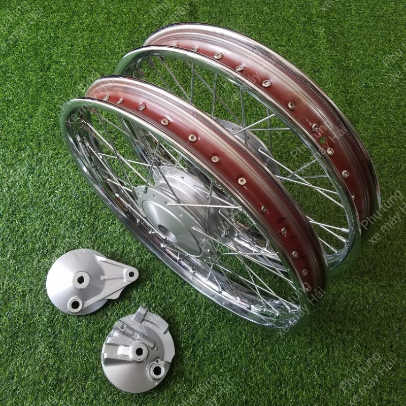 Bánh căm ZIN theo xe HONDA WAVE @ 110 2 thắng đùm trước Niềng GOSHI 1.4 1.6 FULL má đùm HTH1157 MSP 0013