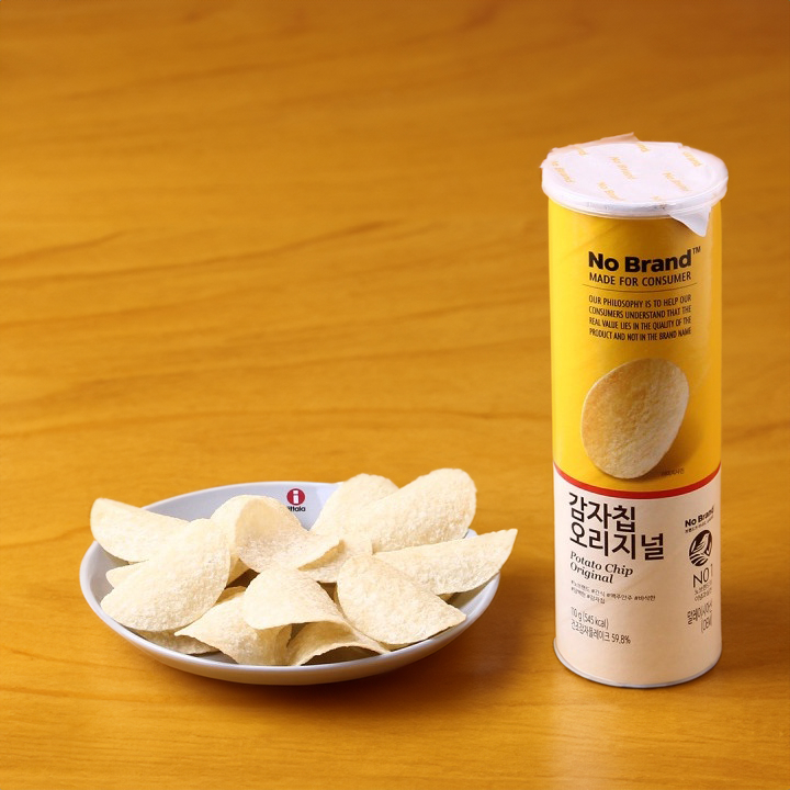 Snack Khoai Tây Chiên No Brand 110G vị truyền thống