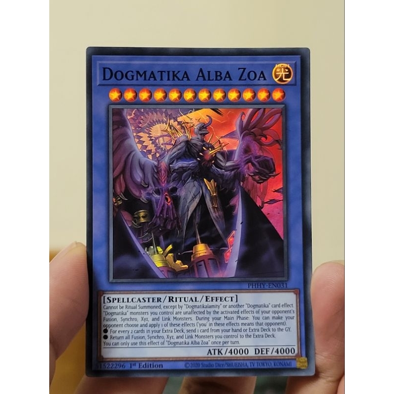 Thẻ bài Yugioh Dogmatika Alba Zoa