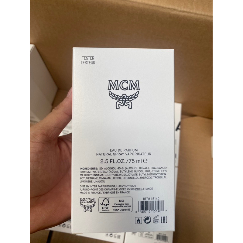 Nước Hoa Nước Nữ Tester MCM và MCM Ultra Women Edp 75ml.