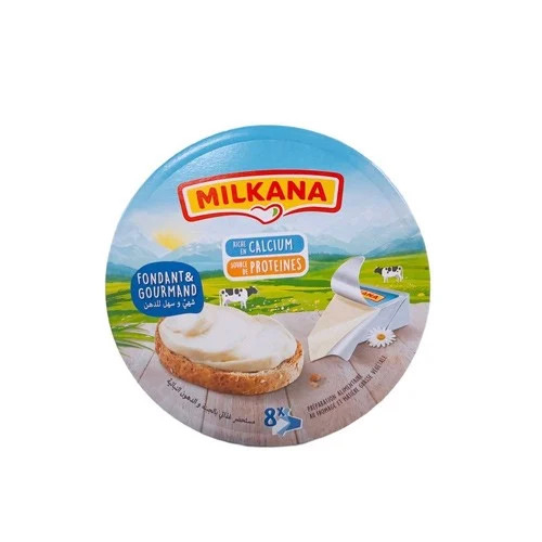 Phô mai Milkana 104g Hộp 8 Miếng và Hộp 16 Miếng
