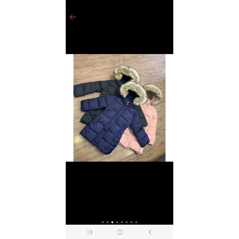 Áo parka bé gái oldnavy