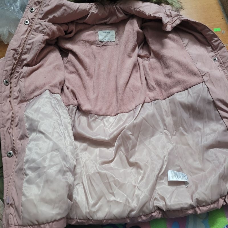 Áo parka bé gái oldnavy