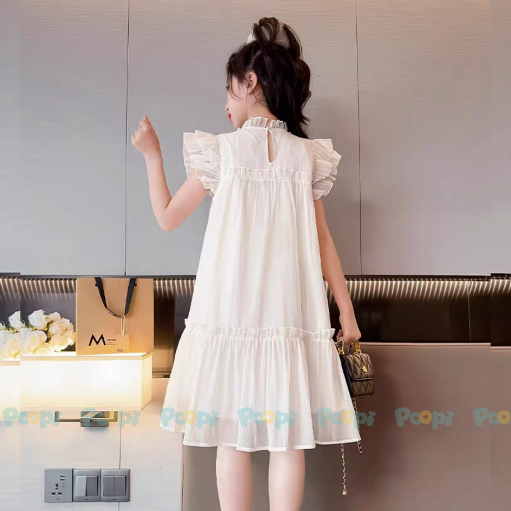 Váy Bé Gái Poopi Kiểu Cánh Tiên Dáng Xòe Xinh Đẹp Cho Bé