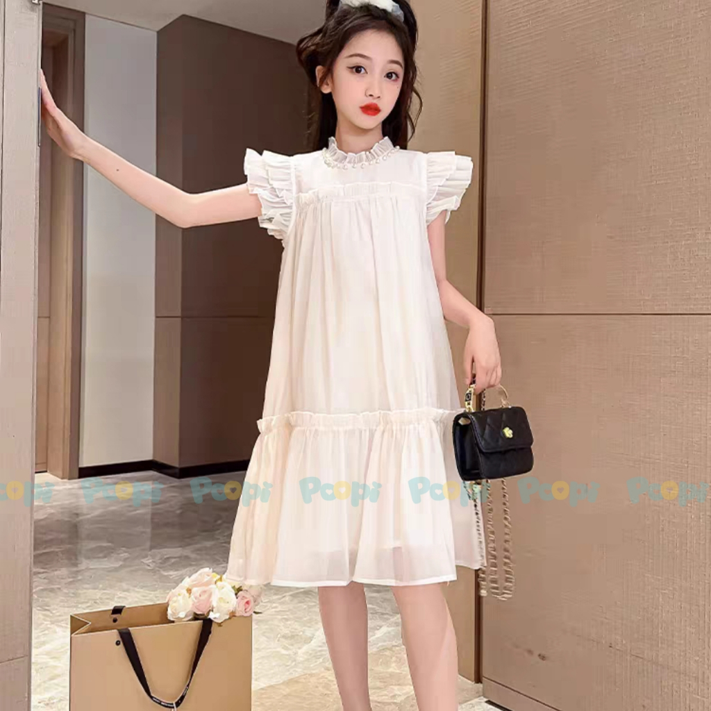 Váy Bé Gái Poopi Kiểu Cánh Tiên Dáng Xòe Xinh Đẹp Cho Bé