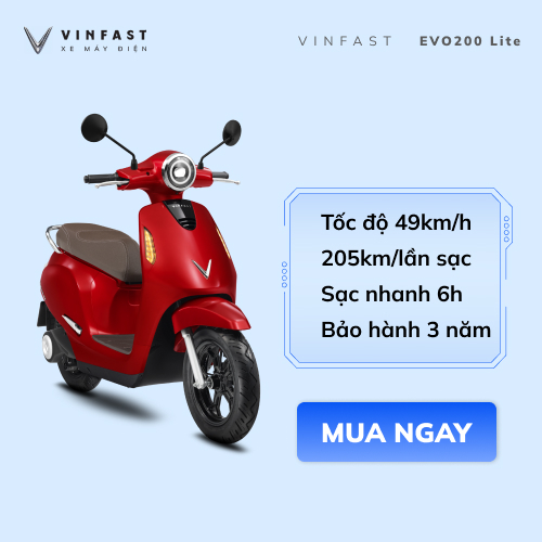 Xe máy điện VinFast EVO 200 Lite