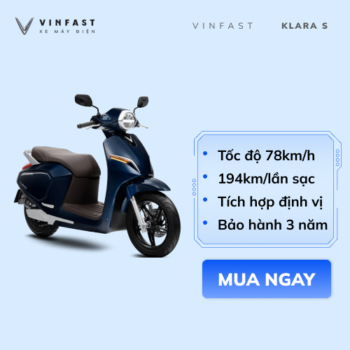 Xe máy điện VinFast Klara S 2022