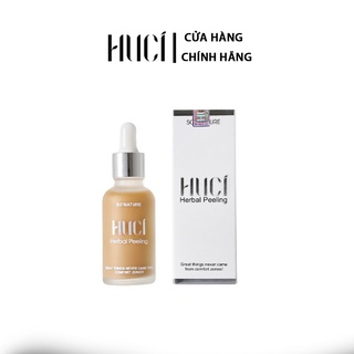 Tinh Chất HUCI Herbel Peeling Xóa Sẹo Rỗ Nâu Năm, Mụn Thâm, Chân Nám Tàn Nhang, Se Khít Lỗ Chân Lông 30ml