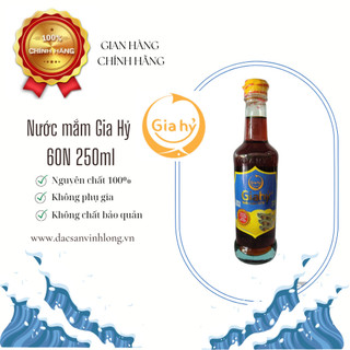 Nước mắm Gia Hỷ 60 đạm 250ml