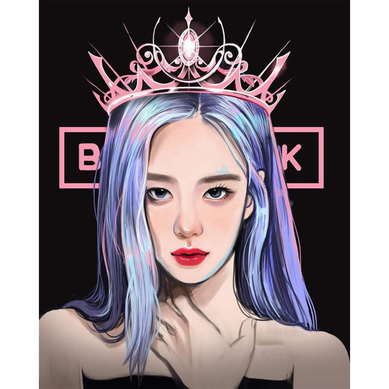 Tranh Đính Đá BLACKPINK Hot Hit, Tranh DIY Siêu Xinh