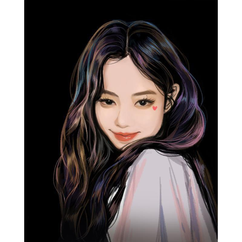 Tranh Đính Đá BLACKPINK Hot Hit, Tranh DIY Siêu Xinh