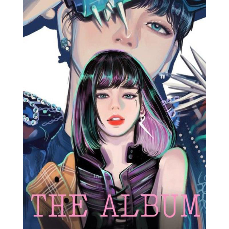 Tranh Đính Đá BLACKPINK Hot Hit, Tranh DIY Siêu Xinh