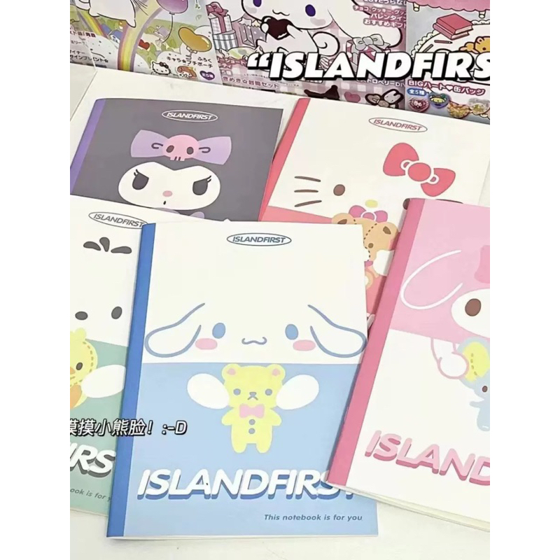 Vở Sanrio size B5 dễ thương tiện lợi dùng làm dụng cụ học tập