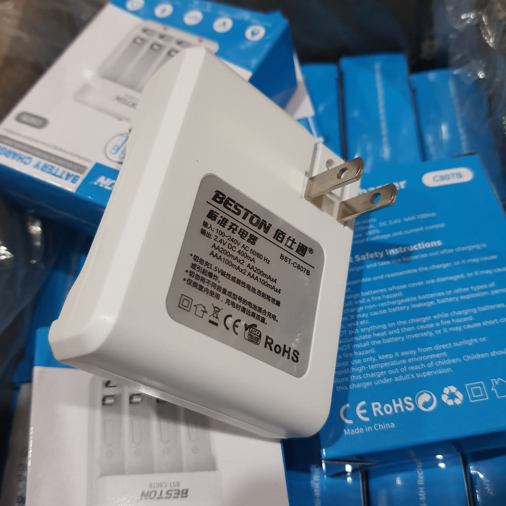 Pin sạc AAA beston 800MAh Mới 100% pin đồ chơi điều khiển pin đũa