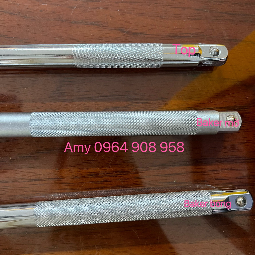 Cần cong, cần siết chữ L 1/2 Top 460mm,Baker 480mm,420mm