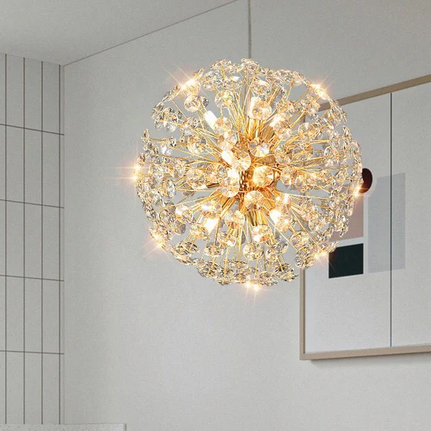 Đèn Chùm Phòng Khách Trang Trí Nội Thất Cao Cấp, Đèn Chùm Hoa Bồ Công Anh Hiện Đại Sang Trọng