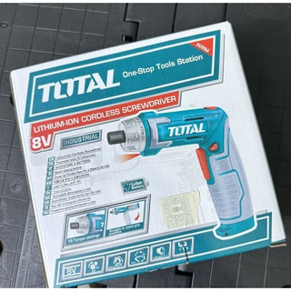 8V Máy siết vít dùng pin Total TSDLI0802 (sạc bằng cổng type c, dùng chung sạc điện thoại được)
