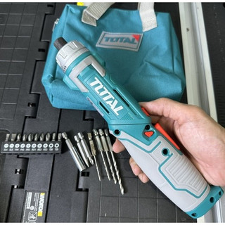 8V Máy siết vít dùng pin Total TSDLI0802 (sạc bằng cổng type c, dùng chung sạc điện thoại được)