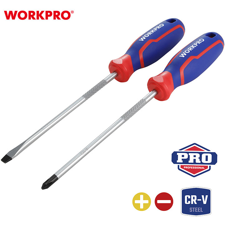 Bộ tuốc nơ vít 2 chi tiết Workpro WP200503