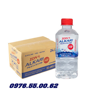 Nước uống ion kiềm alkari ph9+ thùng 24 chai x 350ml