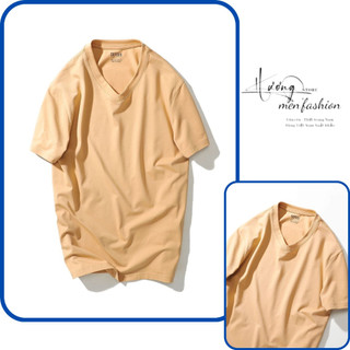 Áo cổ tim cao cấp cotton mềm mát mịn form Unisex hợp thời trang