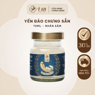 Yến chưng sẵn nhân sâm Ý An tốt cho sức khỏe hũ 70ml