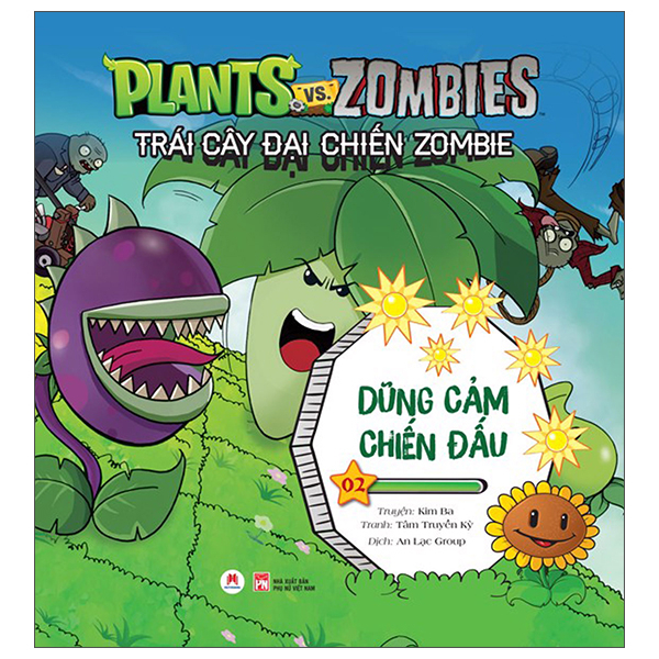Sách - Trái Cây Đại Chiến Zombie 2 -Dũng Cảm Chiến Đấu (HH)