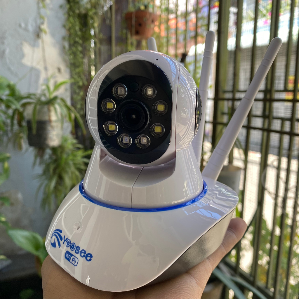 Camera Yoosee 3 râu 8 LED HD1080 kèm thẻ xịn YOOSEE/MIXIE 32G