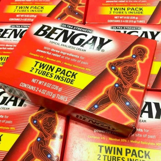 (date 25) Kem xoa bóp giảm đau Bengay Topical Analgesis Cream 226g