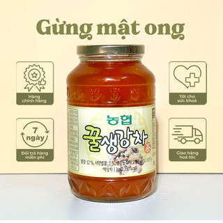 Gừng mật ong hàn quốc fonut hũ 1kg - nhập khẩu hàn quốc