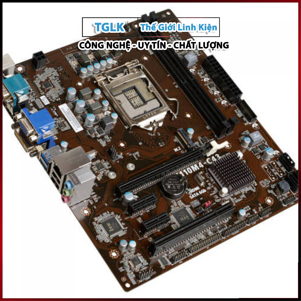 Bo Mạch Chủ Mainboard Asus H110M4-C43 Mới (Hàng Nhập Khẩu)