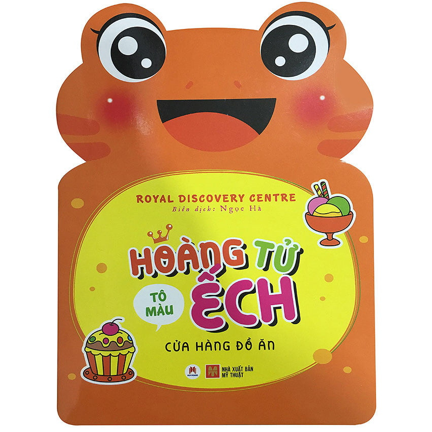 Sách - Tô Màu Hoàng Tử Ếch -Cửa Hàng Đồ Ăn (HH)