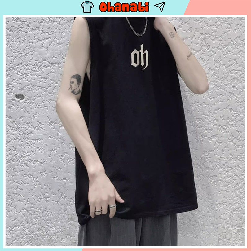 Áo ba lỗ tanktop form rộng nam nữ unisex vải cotton dày dặn mềm mịn thoáng mát Áo thun 3 lỗ thể thao gym đẹp BL04