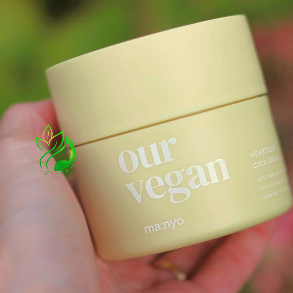 Kem Dưỡng Da Ma:nyo Diếp Cá Manyo Heartleaf Cica Thuần Chay Hữu Cơ Organic 100ml