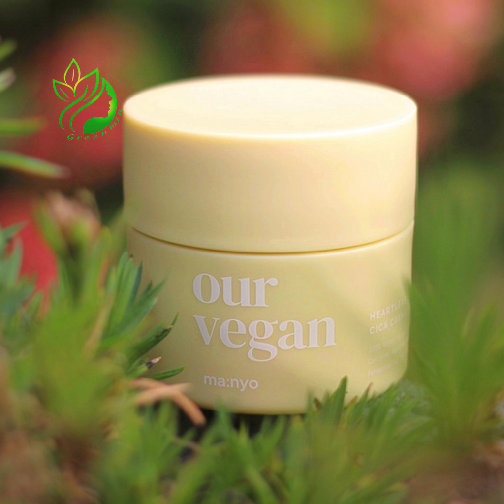Kem Dưỡng Da Ma:nyo Diếp Cá Manyo Heartleaf Cica Thuần Chay Hữu Cơ Organic 100ml