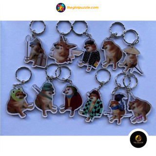 Móc khoá Cheems Thegioipuzzle độc lạ