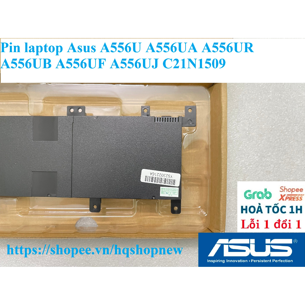 ⚡️ Pin laptop Asus A556U A556UA A556UR A556UB A556UF A556UJ C21N1509