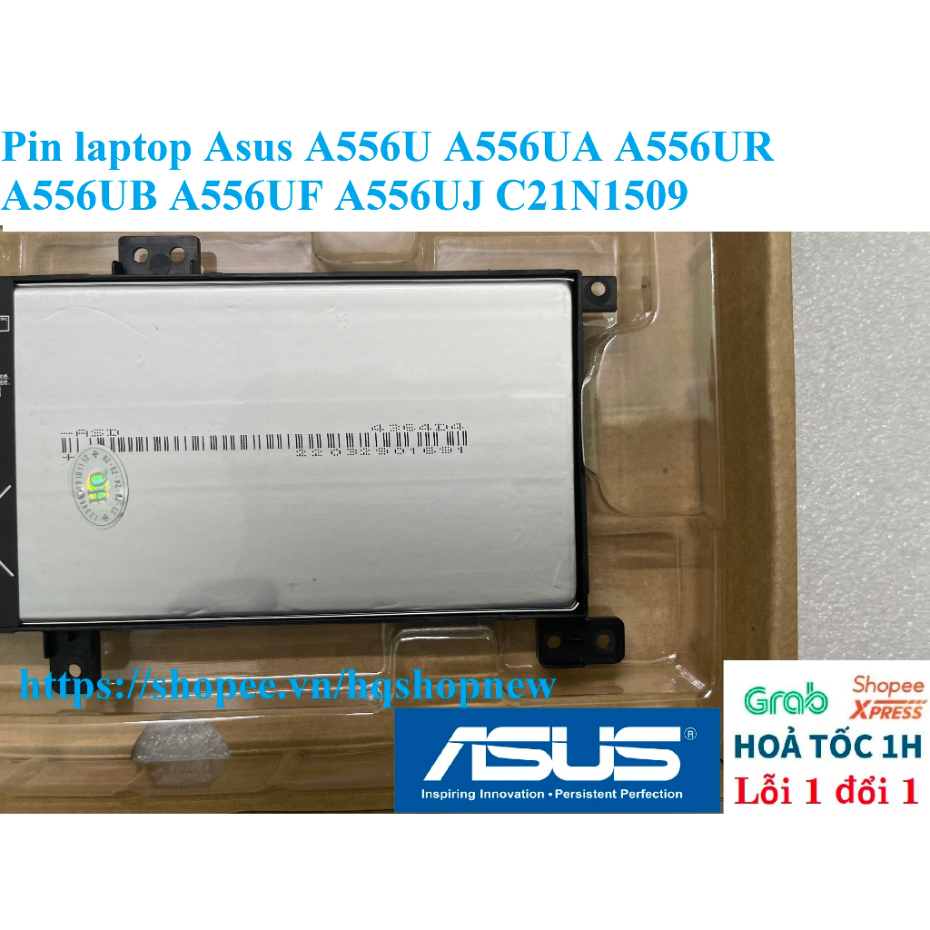 ⚡️ Pin laptop Asus A556U A556UA A556UR A556UB A556UF A556UJ C21N1509