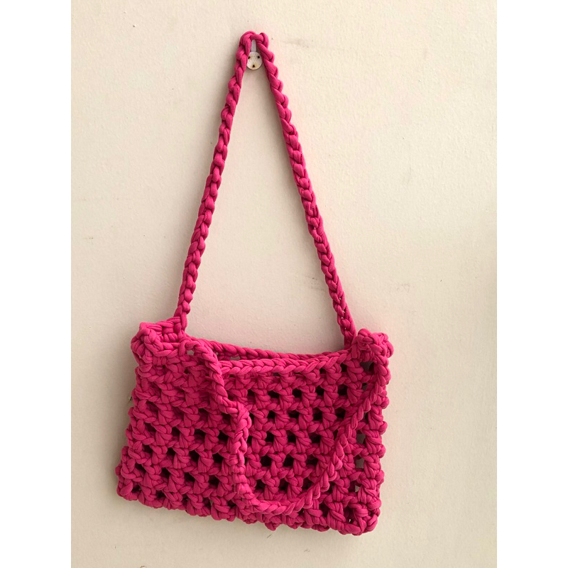 Hot trend Túi móc len thủ công