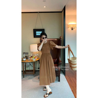 Váy tay bồng lụa three18531