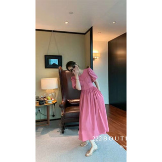 Váy tay bồng lụa three18531
