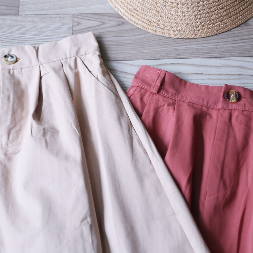 CHÂN VÁY MIDI THÔ XÒE