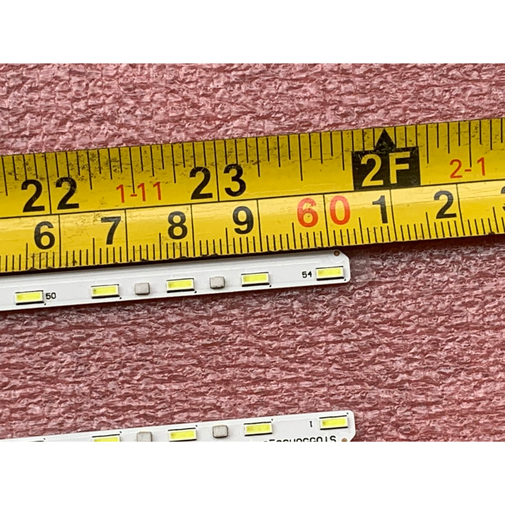 THANH LED TIVI SONY 55X8500F 55X8500G MỚI 100% BỘ 2 THANH MỖI THANH 54 BÓNG MỖI BÓNG 6V DÀI 60,3cm