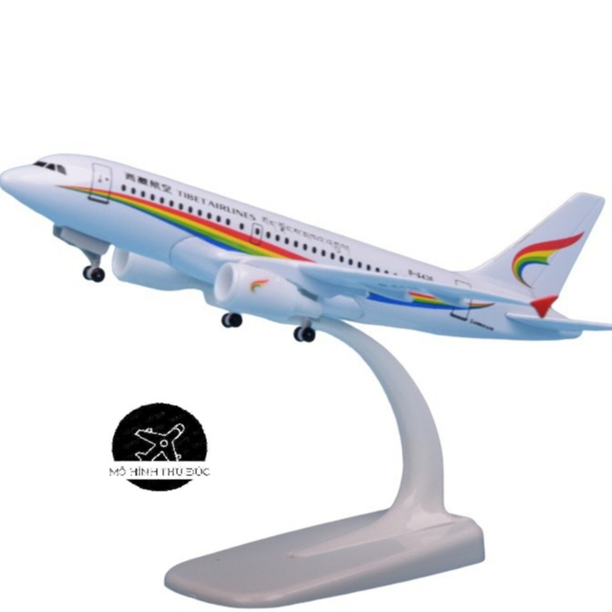 Máy Bay BOEING AIRBUS A319 TIBET AIRLINES - Mô Hình Kim Loại Cao Cấp Có Bánh Xe Đúc Khuôn Chuẩn Đẹp