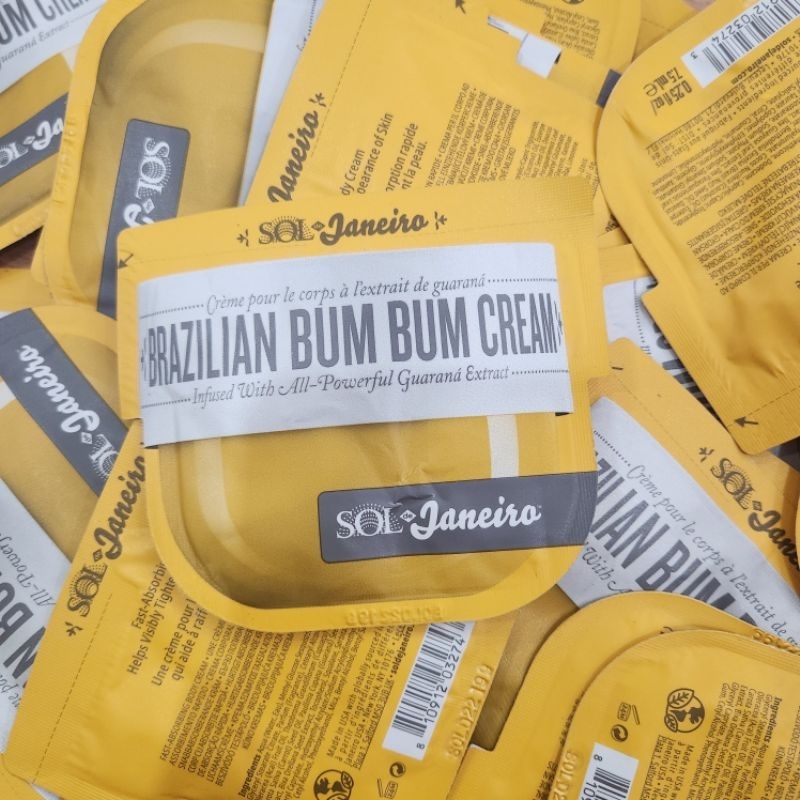 Kem dưỡng thể Sol Janeiro bum bum cream gói dùng thử 7.5ml